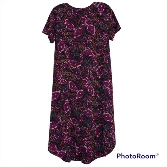 LuLaRoe size Small high low hem short sleeve dress - Picture 8 of 8